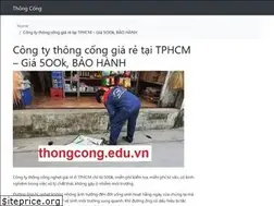 Sites similar to thongcong.edu.vn