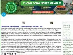 Sites similar to thongcongnghetquan11.com