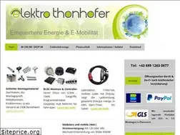Sites similar to thonhofer.com