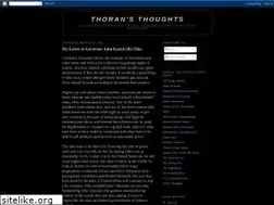 Sites similar to thoransthoughts.blogspot.com