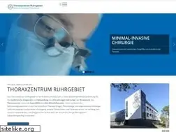 Sites similar to thoraxzentrum-ruhrgebiet.de