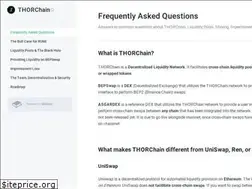 Sites similar to thorchain.help