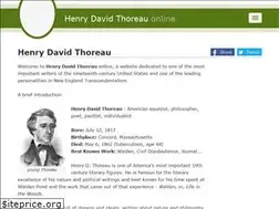 Sites similar to thoreau-online.org