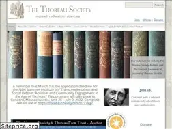 Sites similar to thoreausociety.org