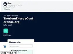 Sites similar to thoriumenergyconference.org