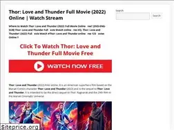 Sites similar to thorloveandthundermovi.com