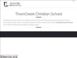 Sites similar to thorncreek.school
