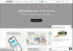 Sites similar to thorne.com