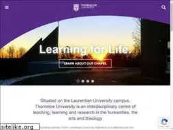 Sites similar to thorneloe.ca