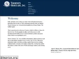 Sites similar to thornesmortuary.com