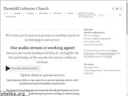 Sites similar to thornhill-lutheran.org