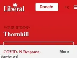 Sites similar to thornhill.liberal.ca
