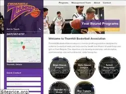 Sites similar to thornhillbasketball.ca