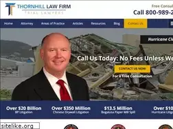 Sites similar to thornhilllawfirm.com