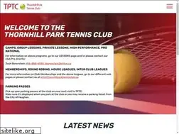 Sites similar to thornhillparktennisclub.ca