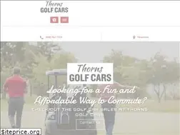 Sites similar to thornsgolfcars.com