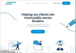Sites similar to thorntonandlowe.com