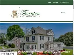 Sites similar to thorntonfuneralhome.net