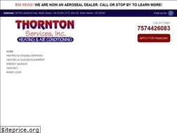 Sites similar to thorntonservices.com