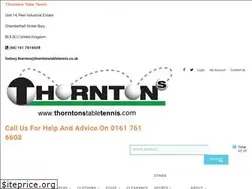 Sites similar to thorntonstabletennis.co.uk