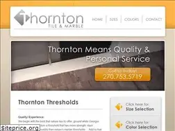 Sites similar to thorntontile.com