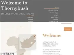 Sites similar to thornybush.com