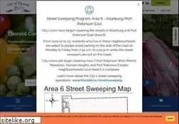 Sites similar to thorold.com