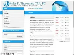 Sites similar to thoromancpa.com