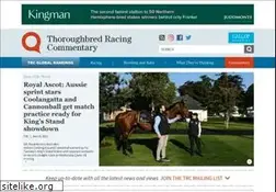 Sites similar to thoroughbredracing.com