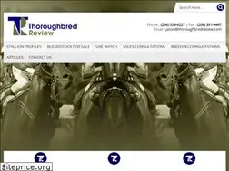 Sites similar to thoroughbredreview.com