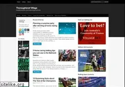 Sites similar to thoroughbredvillage.com.au