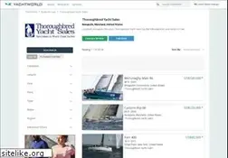 Sites similar to thoroughbredyachtsales.com