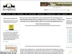 Sites similar to thoroughlybred.com