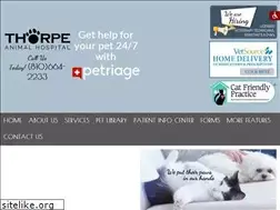 Sites similar to thorpevet.com