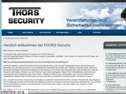 Sites similar to thors-security.de