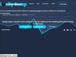 Sites similar to thorswap.finance