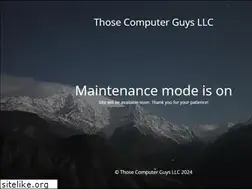 Sites similar to thosecomputerguys.com