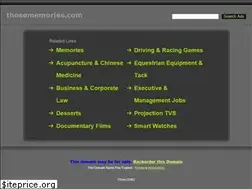 Sites similar to thosememories.com