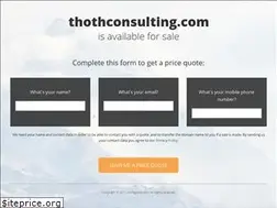 Sites similar to thothconsulting.com