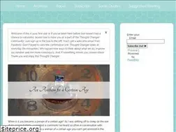 Sites similar to thoughtchangerblog.com
