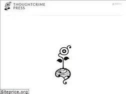 Sites similar to thoughtcrimepress.com