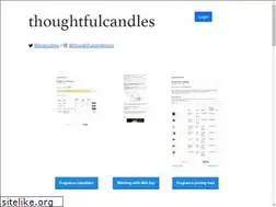 Sites similar to thoughtfulcandles.com