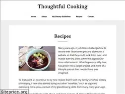 Sites similar to thoughtfulcooking.com