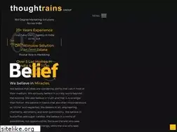 Sites similar to thoughtrains.com