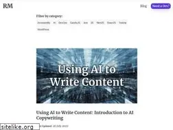 Sites similar to thoughtsandstuff.com