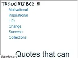 Sites similar to thoughtsbee.com