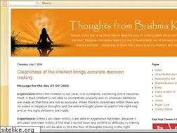 Sites similar to thoughtsfrombrahmakumaris.blogspot.com