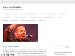 Sites similar to thoughtsofjustafan.com