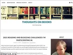 Sites similar to thoughtsonbooks.com