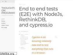 Sites similar to thoughtsonprogramming.wordpress.com